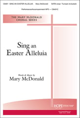 Sing an Easter Alleluia SATB choral sheet music cover